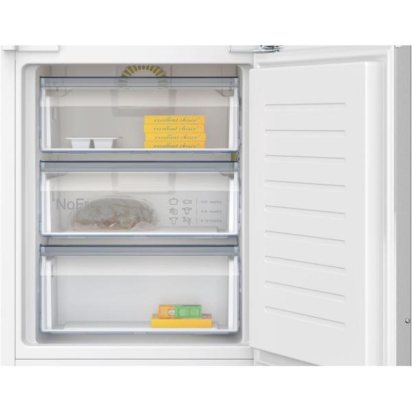 Neff KI7962FD0 N 50 Einbau Kühl-Gefrierkombination, Nischenhöhe 194 cm, 55,8 cm breit, 290L, NoFrost, Festtürtechnik, LED Beleuchtung, Home Connect