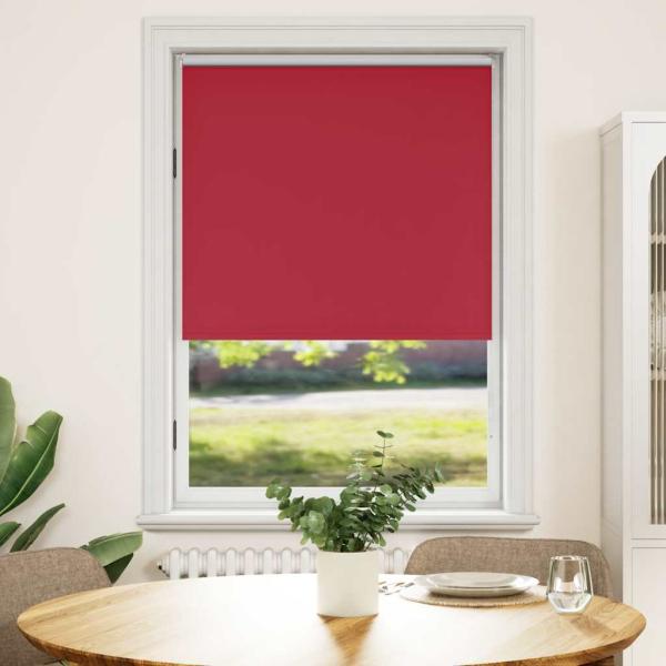 Verdunkelungsrollo 80 x 175 cm rot
