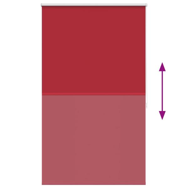 Verdunkelungsrollo 80 x 175 cm rot