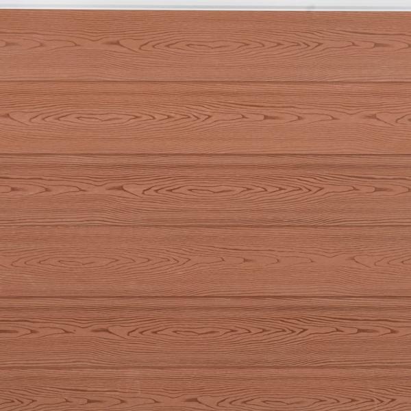 Zaunelement-Set Braun 180x186 cm WPC