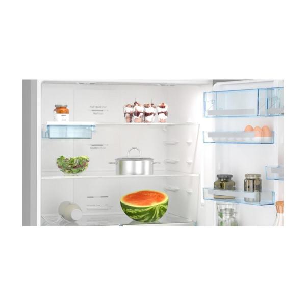 Bosch KGN86AIDR Serie 6 Stand Kühl-Gefrierkombination, 86cm breit, 631L, NoFrost, Urlaubsschaltung, Schnellkühlen, Schnellgefrieren, Edelstahl mit Antifingerprint