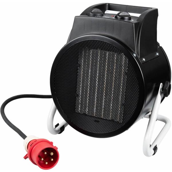 ARDEBO.de Eurom EK5K elektrische Werkstattheizung, 5000 Watt, Schwarz (340075)