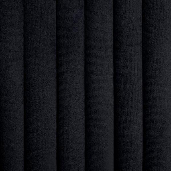 Esszimmerstühle 6 Stk. Schwarz Samt