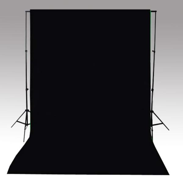 Fotostudio-Set mit Hintergrund, Leuchten und Schirmen