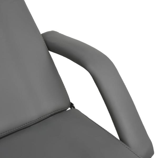 Massagetisch Grau 180x62x(86,5-118) cm  