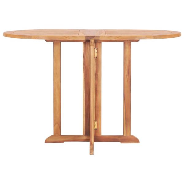 5-tlg. Garten-Essgruppe Klappbar Massivholz Teak