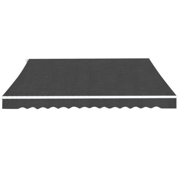 Gelenkarmmarkise 350 cm Anthrazit 