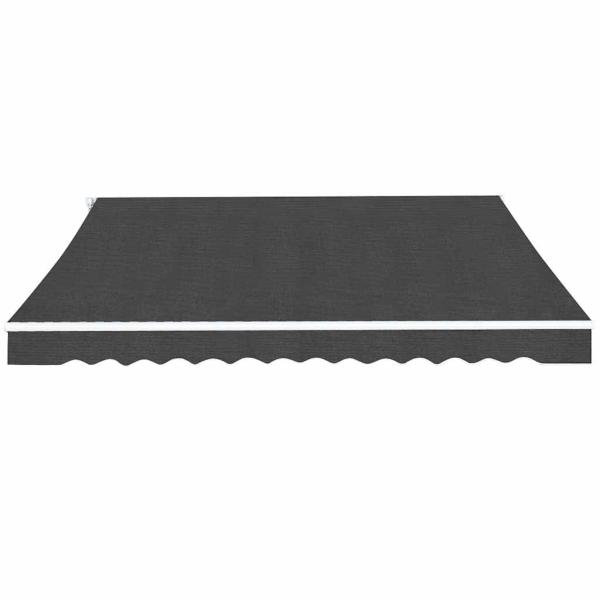 Gelenkarmmarkise 350 cm Anthrazit 