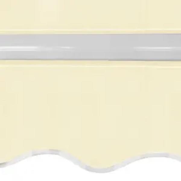 Gelenkarmmarkise 600 cm Cremeweiß