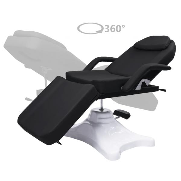 Massagetisch Schwarz 180x62x(86,5-118) cm  