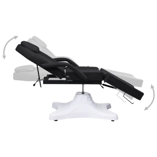 Massagetisch Schwarz 180x62x(86,5-118) cm  