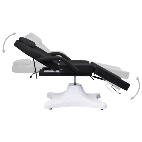 Massagetisch Schwarz 180x62x(86,5-118) cm  