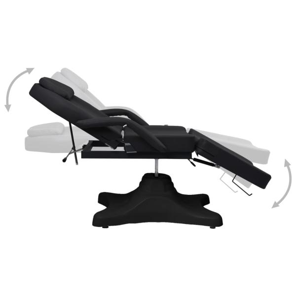 Massagetisch Schwarz 180x62x(86,5-118) cm  