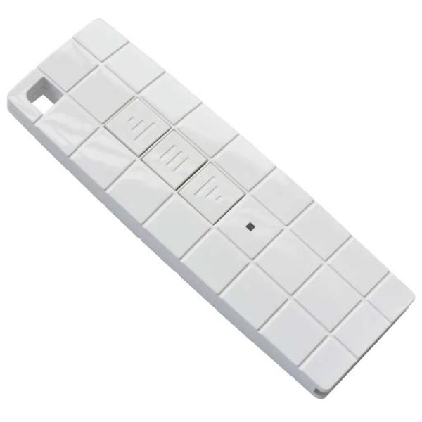 Kassettenmarkise mit Motor 400x300 cm Blau und Weiß