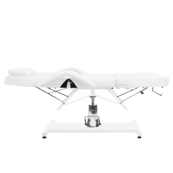 Massagetisch Weiß 180x62x(87-112) cm  