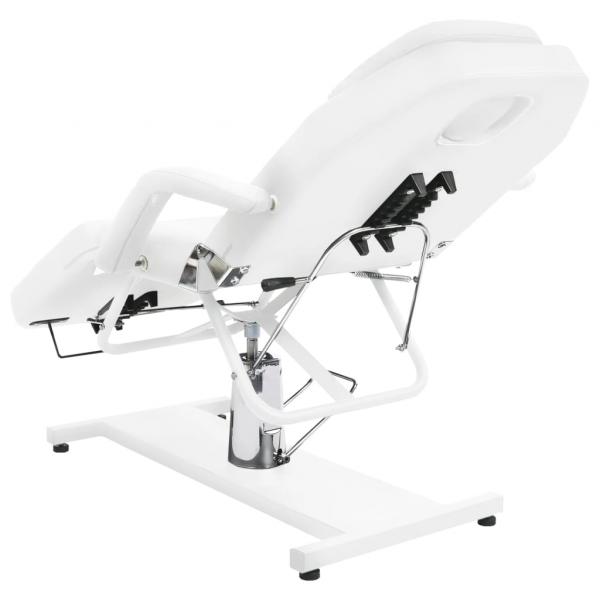 Massagetisch Weiß 180x62x(87-112) cm  
