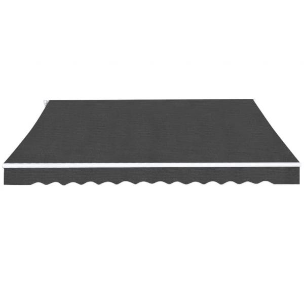 Gelenkarmmarkise 500 cm Anthrazit