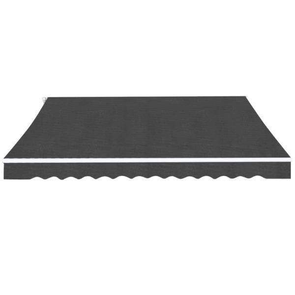 Gelenkarmmarkise 500 cm Anthrazit