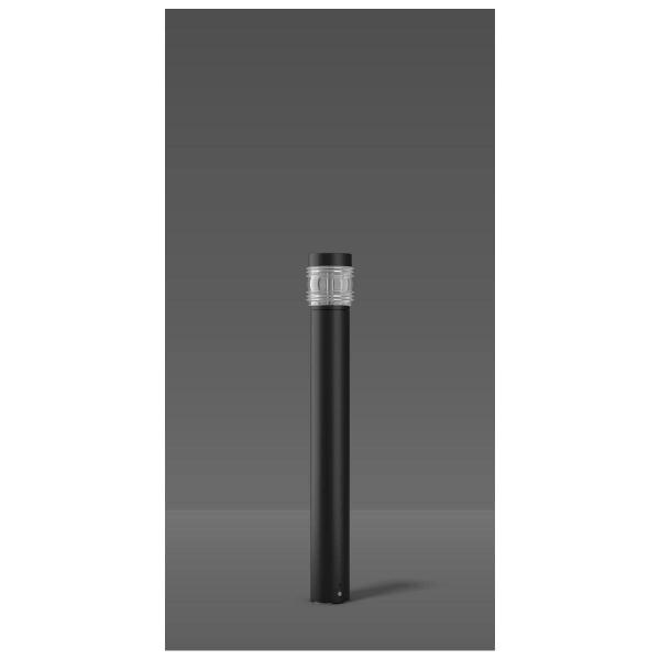 ARDEBO.de RZB Pollerleuchte Mega Gürtellinse, LED, 10W, 4000K, IP65, Stand, Höhe:1000, anthrazit metallic (611884.0031.1)