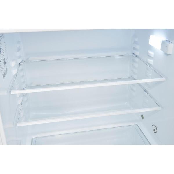 Exquisit UKS130-4-FE-010E Unterbau-Kühlschrank, Nischenhöhe: 82,5 cm, 121L, Festtürtechnik, Schnellgefrieren, weiß