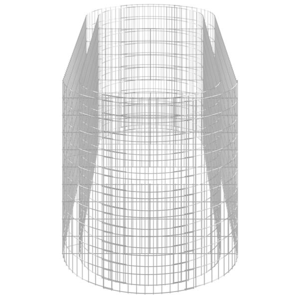 Gabionen-Hochbeet Verzinktes Eisen 300x100x100 cm