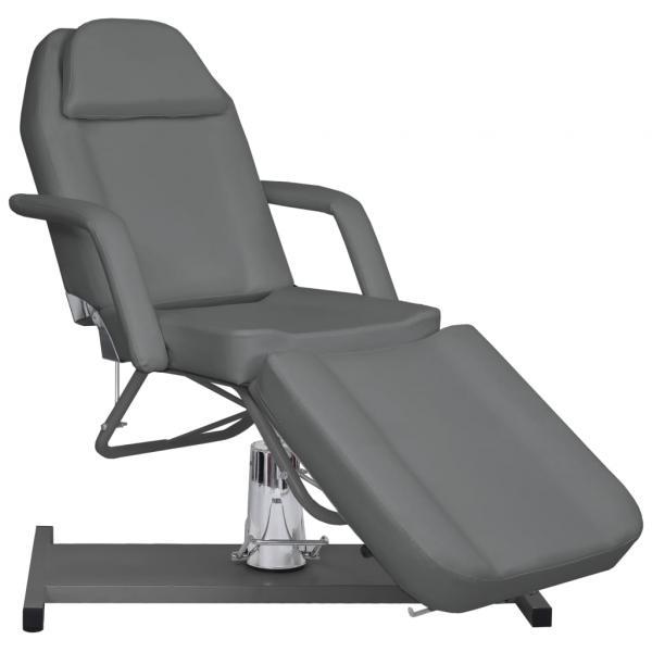 ARDEBO.de - Massagetisch Grau 180x62x(87-112) cm  
