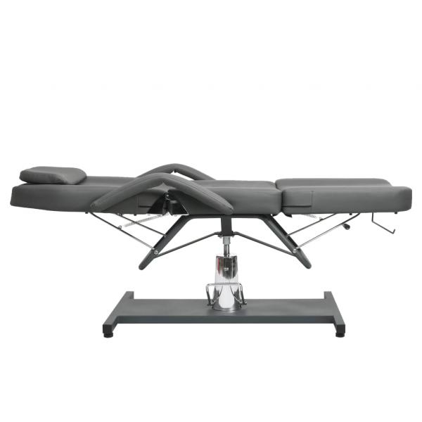 Massagetisch Grau 180x62x(87-112) cm  