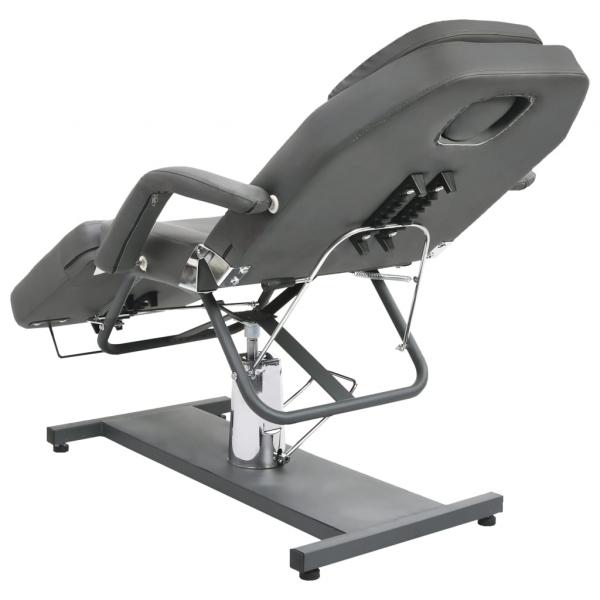 Massagetisch Grau 180x62x(87-112) cm