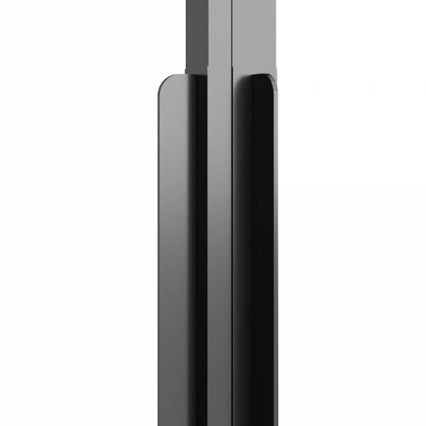 Duschkabine Matt ESG 70x70x180 cm Schwarz