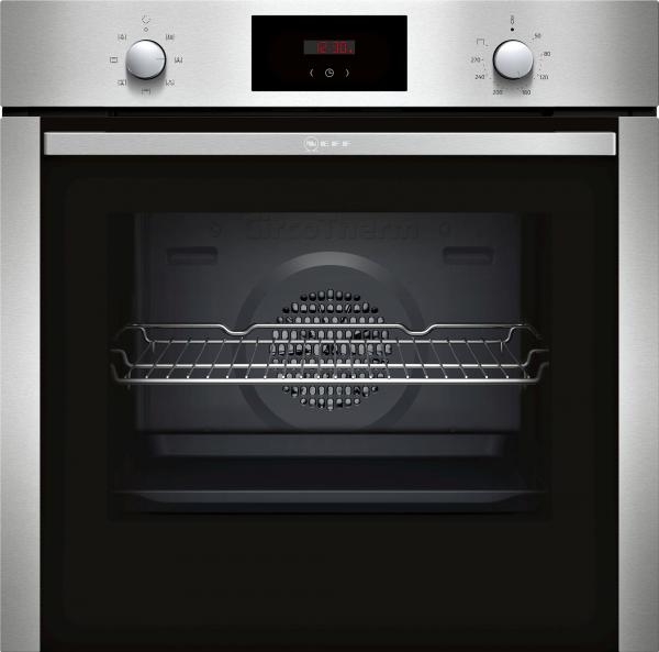 ARDEBO.de Neff B1CCC0AN0 N30 EEK: A Einbaubackofen, 60cm breit, 71 L, CircoTherm, Kindersicherung, Edelstahl