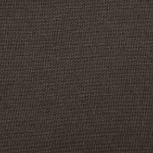 Faltbank mit Stauraum Dunkelbraun 76x38x38 cm Leinenoptik