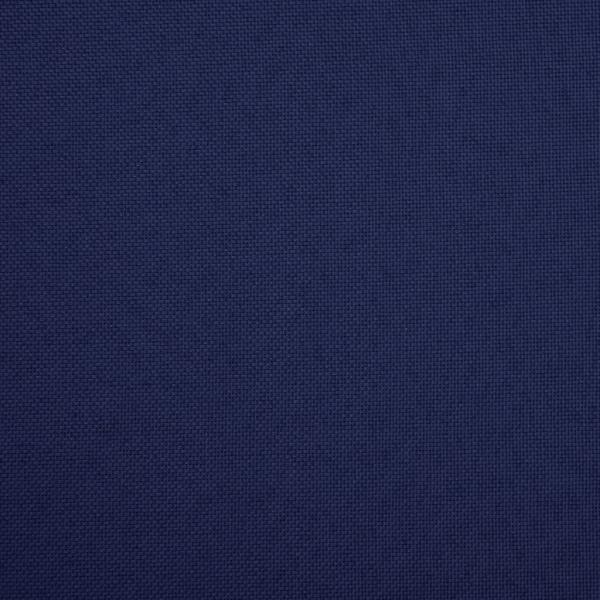 Hocker mit Stauraum Blau Leinenoptik