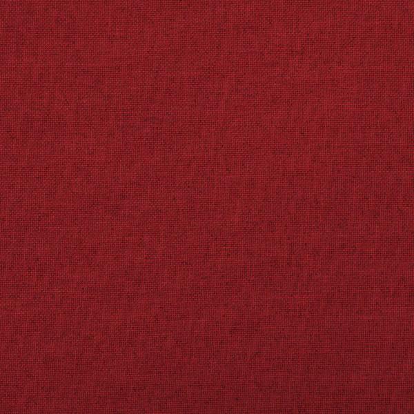 Faltbare Sitzbank mit Stauraum Weinrot 76x38x38 cm Leinenoptik