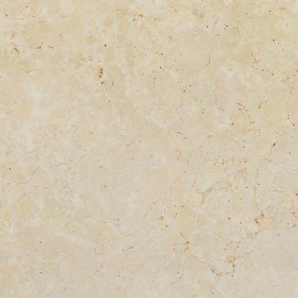 Tischplatte Creme Ø60x2,5 cm Marmor