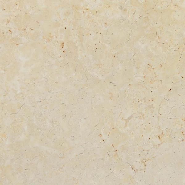 Tischplatte Creme Ø60x2,5 cm Marmor