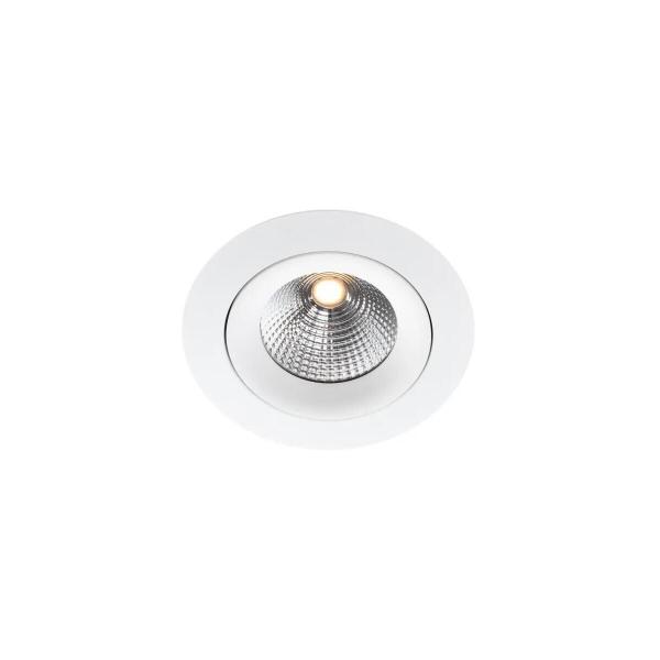 ARDEBO.de The Light Group SLC1160 SLC One 360 Sunlike LED Einbauleuchte, 8W, 467lm, 2700K, IP44, weiß