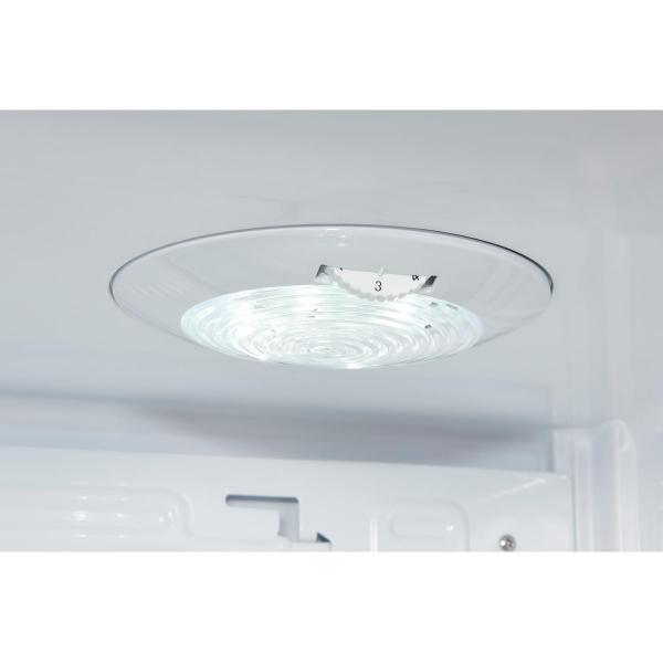 Exquisit KB60-V-090E Mini Standkühlschrank, 45 cm breit, 52L, LED Beleuchtung, Temperaturregelung, schwarz