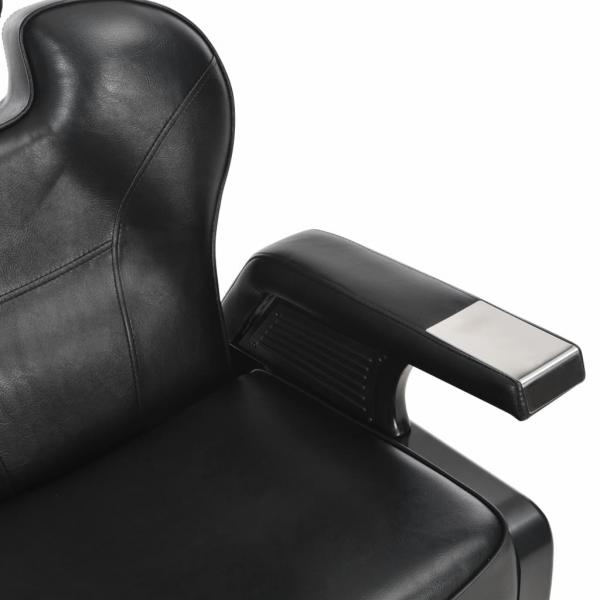 Friseurstuhl Schwarz 72×68×98 cm Kunstleder