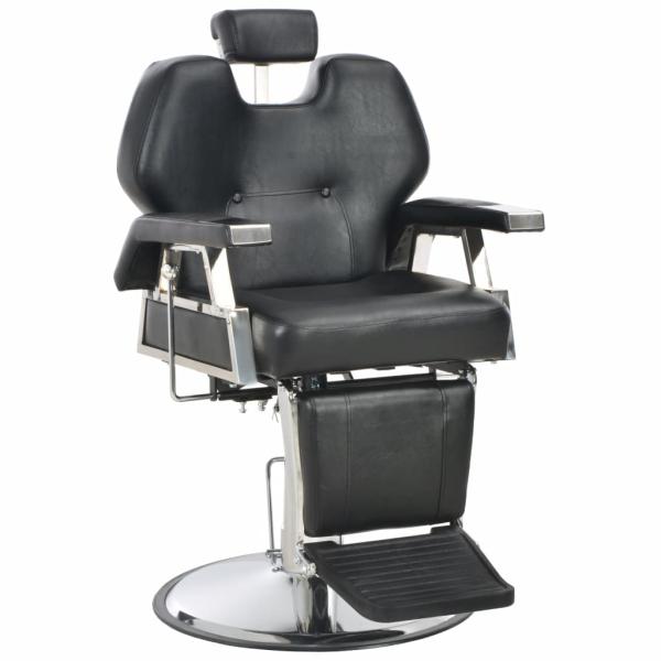 ARDEBO.de - Friseurstuhl Schwarz 72×68×98 cm Kunstleder