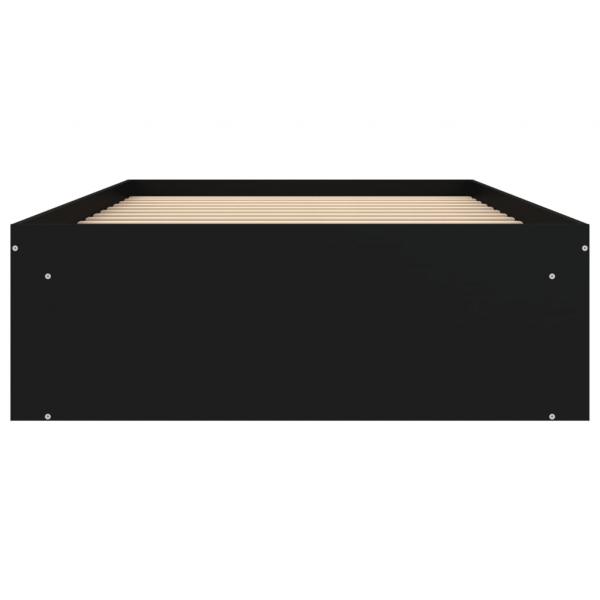 Bettgestell Schwarz 90x190 cm