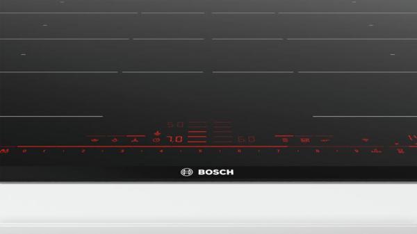 Bosch PXY875DW4E Serie 8 Induktionskochfeld, Glaskeramik, 80 cm breit, Alurahmen, PerfectFry Bratsensor