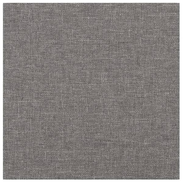 Wandpaneele 12 Stk. Hellgrau 30x30 cm Stoff 1,08 m²