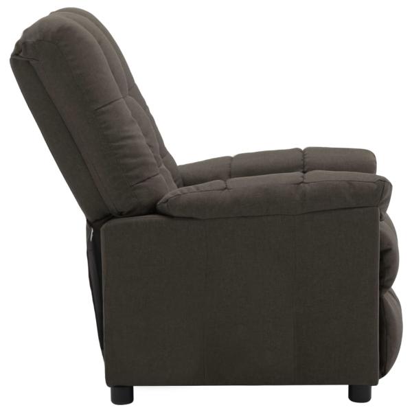 Relaxsessel Taupe Stoff