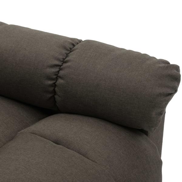 Relaxsessel Taupe Stoff