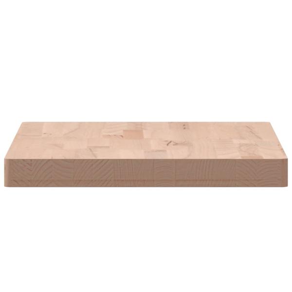 Tischplatte 60x40x4 cm Rechteckig Massivholz Buche
