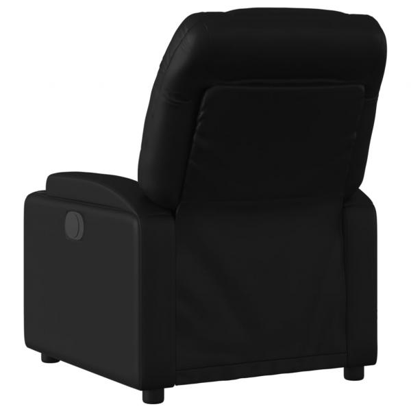 Relaxsessel Schwarz Kunstleder
