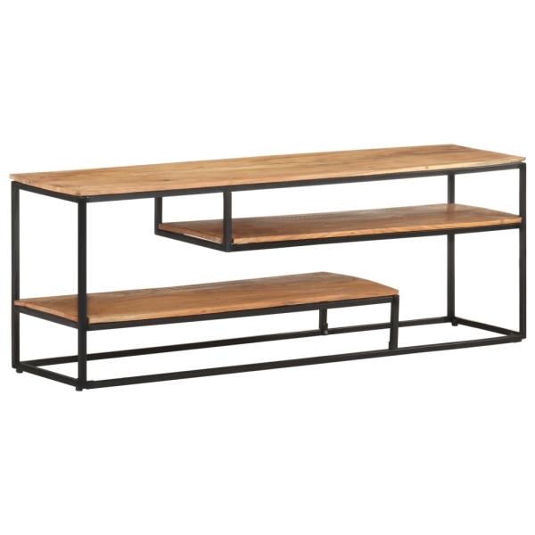 ARDEBO.de - TV-Schrank 130x30x45 cm Akazie Massivholz