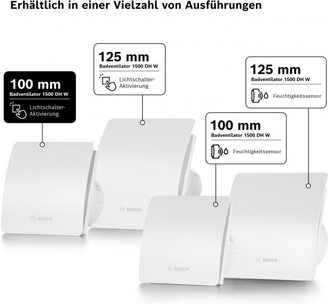 Bosch Badlüfter Fan 1500 W 100 (7738335623)