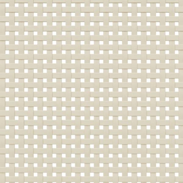 Bücherschrank SENJA Rattan-Look Weiß 60x35x130 cm Kiefernholz