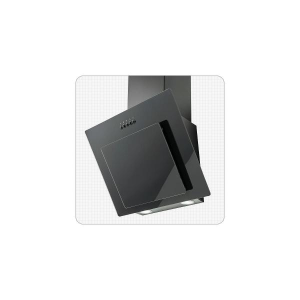 PKM 9039X EEK: A Kopffreihaube, 60 cm breit, 322 m³/h, Drucktasten, LED Beleuchtung, schwarz